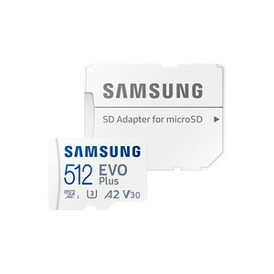 SAMSUNG Speicherkarte microSD EVO PLUS (2024) 512 GB