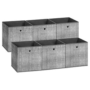 0194343267791 - Aufbewahrungsboxen grau 300 x 300 x 300 cm 0194343267791 SONGMICS 0194343267791 - Aufbewahrungsboxen grau 300 x 300 x 300 cm 0194343267791 SONGMICS