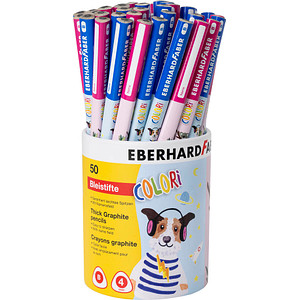 4087205105552 - Bleistift-Set COLORI 510555 50x farbig sortiert 40mm B 4087205105552 50 Stück
