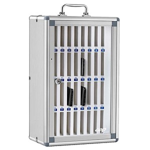 cep Handygarage abschließbar 36100 MOBISAFE grau, silber, transparent, weiß 2361000561 29,0 x 19,0 x 46,5 cm