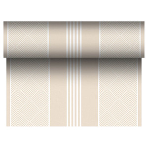 4002911387603 - Tischläufer stoffähnlich PV-Tissue Mix ROYAL Collection 24 m x 40 cm champagner Elegance auf Rolle 86506 4002911387603 Pap