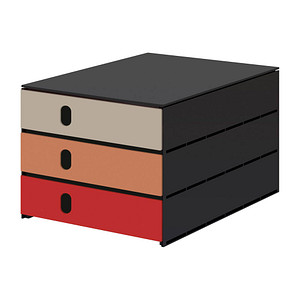 7612176090179 - Schubladenbox styroval pro feelings Hedgehog grau rot 14-8050He DIN C4 mit 3 Schubladen 7612176090179 styro 7612176090179 - Schubladenbox styroval pro feelings Hedgehog grau rot 14-8050He DIN C4 mit 3 Schubladen 7612176090179 styro