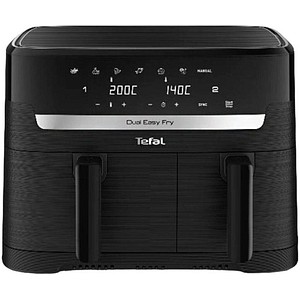 3045380025783 - 0 Tefal EY901N10 Dual Easy Fry Heißluftfritteuse schwarz