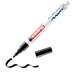 4057305016133 - Lackmarker Glanzlack-Marker 753-001 schwarz 1-25mm Calligraphyspitze 4057305016133 Edding
