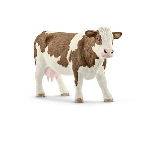 4059433330822 - Farm World 13801 Fleckvieh-Kuh Spielfigur 4059433330822 Schleich