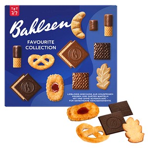 4017100024801 - Bahlsen Hermann Bahlsen Collection XL Keks- und Waffelmischung 8 Frischepacks à 227 g 1816 Gramm Packung