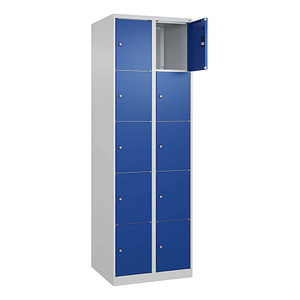 4067521350607 - Schließfachschrank Classic Plus enzianblau lichtgrau 080000-205 S10003 10 Schließfächer 600 x 500 x 1850 cm 4067521350607 C 4067521350607 - Schließfachschrank Classic Plus enzianblau lichtgrau 080000-205 S10003 10 Schließfächer 600 x 500 x 1850 cm 4067521350607 C