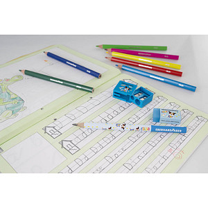 4087205105552 - Bleistift-Set COLORI 510555 50x farbig sortiert 40mm B 4087205105552 50 Stück
