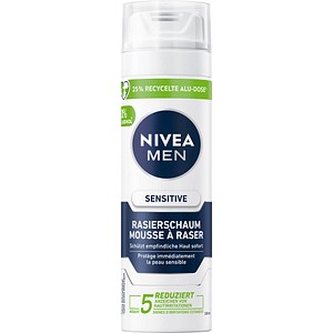 4005900922212 - NIVEA MEN Sensitive Rasierschaum Milder Rasierschaum für empfindliche Haut 200 ml - Dose 4005900922212 - NIVEA MEN Sensitive Rasierschaum Milder Rasierschaum für empfindliche Haut 200 ml - Dose