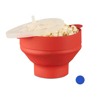 4052025961770 - Popcornmaker für Mikrowelle 145 cm hoch rot 4052025961770 relaxdays