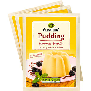 4104420140608 - Bio-Puddingpulver Bourbon-Vanille 3x 400 g 4104420140608 ALNATURA 120 Gramm 4104420140608 - Bio-Puddingpulver Bourbon-Vanille 3x 400 g 4104420140608 ALNATURA 120 Gramm