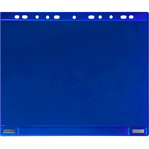 3377991811210 - Magnetische Sichttasche mit Abheftrand magnetisch DIN A4 VE 5 Stk blau Tarifold