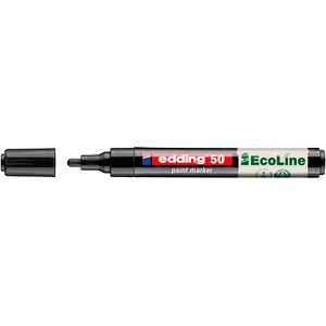 4057305072115 - Lackmarker 50 EcoLine 4-50-001 schwarz 2-3mm Rundspitze 4057305072115 Edding 4057305072115 - Lackmarker 50 EcoLine 4-50-001 schwarz 2-3mm Rundspitze 4057305072115 Edding