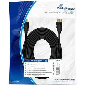 MediaRange HDMI A Kabel 10,0 m schwarz