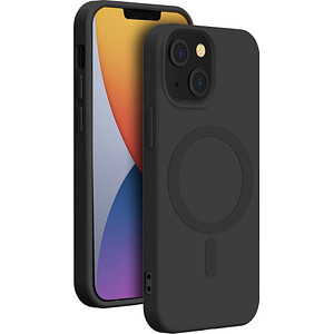3571211488194 - Soft Case mit MagSafe Handy-Cover für Apple iPhone 14 schwarz 3571211488194 bigben