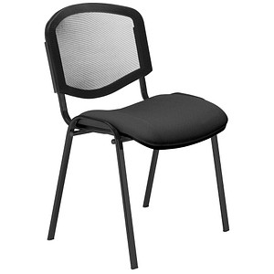 5901747023749 - 4 Besucherstühle Iso Ergo Mesh anthrazit Stoff 5901747023749 4 Stück 5901747023749 - 4 Besucherstühle Iso Ergo Mesh anthrazit Stoff 5901747023749 4 Stück
