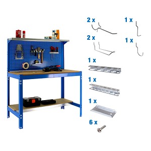 8425437072598 - Werkbank-Set SIMONWORK BT3 blau 910 x 610 x 1445 cm 8425437072598 Simonrack