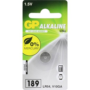 GP Knopfzelle V 10 GA/LR54 1,5 V