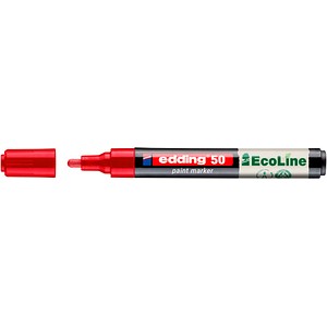 4057305072122 - Lackmarker 50 EcoLine 4-50-002 rot 2-3mm Rundspitze 4057305072122 Edding 4057305072122 - Lackmarker 50 EcoLine 4-50-002 rot 2-3mm Rundspitze 4057305072122 Edding