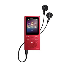 SONY NW-E394 MP3-Player rot 8 GB