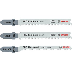 3165140393393 - Pro 3TLG stichsägeblatt-set special for laminate zum sägen in laminat - Bosch