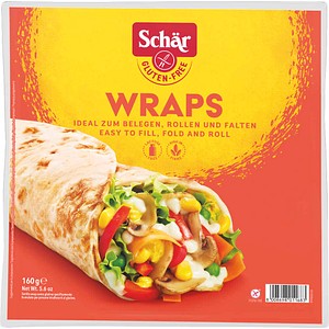 Schär Tortilla Wraps glutenfrei 160 g