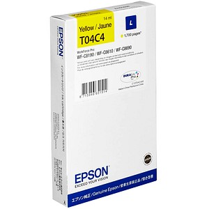 8715946726823 - T04C4 - L size - yellow - original - ink cartridge - Tintenpatrone Gelb 8715946726823 - T04C4 - L size - yellow - original - ink cartridge - Tintenpatrone Gelb