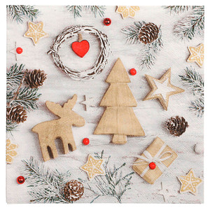 4002911530863 - Servietten Winter Potpourri 20 St