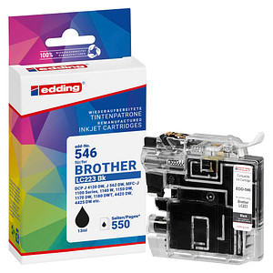 4057305063649 - Druckerpatrone 18-546 kompatibel zu brother LC-223BK schwarz 4057305063649 Edding