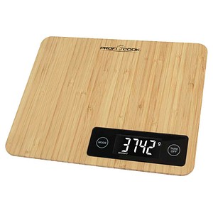 4006160012712 - Proficook - Profi Cook pc-kw 1271 Bambus Küchenwaage Wägebereich (max)=5 kg Bambus