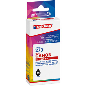 4057305063885 - Druckerpatrone 18-273 kompatibel zu Canon CLI-526BK fotoschwarz 4057305063885 Edding 4057305063885 - Druckerpatrone 18-273 kompatibel zu Canon CLI-526BK fotoschwarz 4057305063885 Edding