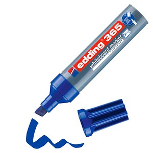 4004764105380 - Boardmarker 365 4-365003 blau 2-7mm Keilspitze 4004764105380 Edding