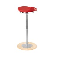 Mayer myERGOSIT Hocker rot Kunstleder Mayer myERGOSIT Hocker rot Kunstleder