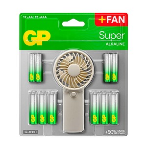 4891199233975 - AKTION 24 Batterien SUPER Mignon AA Mignon AAA 15 V + GRATIS Handventilator 4891199233975 - AKTION 24 Batterien SUPER Mignon AA Mignon AAA 15 V + GRATIS Handventilator