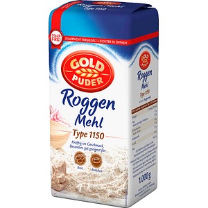 GOLDPUDER Roggenmehl Type 1150  1,0 kg, 1 St.