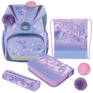 Herlitz Schulranzen UltraLight Plus Polyesther 280x360x210mm Butterfly