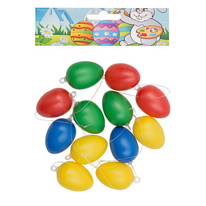 4002372115425 -  Plastik-Figur bunt Eier Ø 60 cm 4002372115425 HEAD 12 Stück