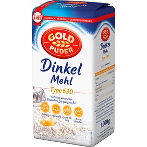 GOLDPUDER Dinkelmehl Type 630  1,0 kg, 1 St.
