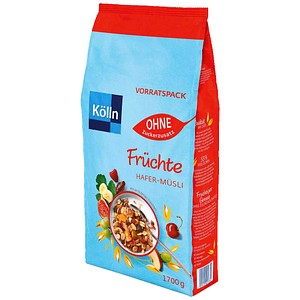 Kölln Früchte ohne Zuckerzusatz Müsli 1,7 kg, 1 St.
