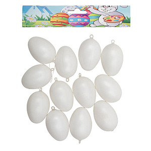 4002372345815 - Plastik-Figur weiß Eier Ø 60 cm 4002372345815 HEAD 12 Stück 4002372345815 - Plastik-Figur weiß Eier Ø 60 cm 4002372345815 HEAD 12 Stück
