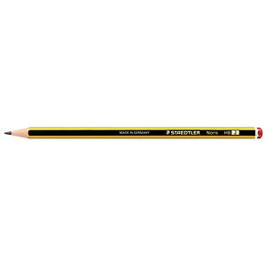 STAEDTLER Noris 120 Bleistift HB schwarz/gelb, 1 St.
