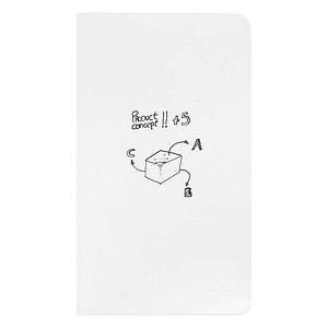 8427951072085 - Whiteboard Skin WB Emaille 108 x 204 ws 2 runden Ecken  1080 x 2040 cm weiß Stahl