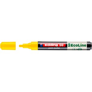 4057305072153 - Lackmarker 50 EcoLine 4-50-005 gelb 2-3mm Rundspitze 4057305072153 Edding 4057305072153 - Lackmarker 50 EcoLine 4-50-005 gelb 2-3mm Rundspitze 4057305072153 Edding
