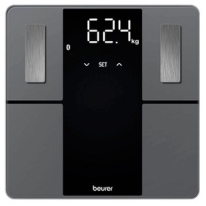 4211125760113 - Körperanalysewaage BF 500 Super Black Edition schwarz für max 1800 kg  4211125760113 beurer