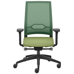 4049694007892 - Bürostuhl sequaterback 2 membran qb-125 204 Stoff grün Gestell schwarz